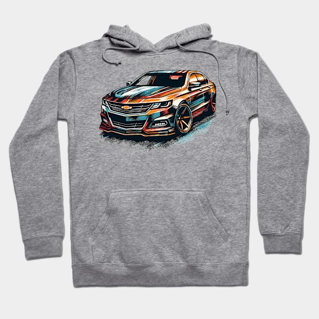 Chevrolet Impala Hoodie by Vehicles-Art